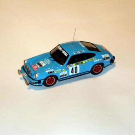 PORSCHE 911 - GARDAVOT - RALLY MONTECARLO 1983