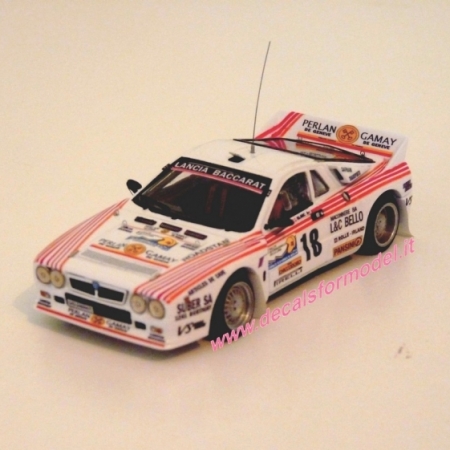 LANCIA 037 - BLANC - RALLY LANA 1983