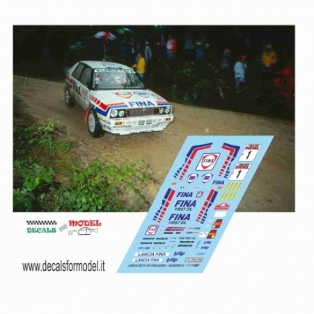 LANCIA DELTA 16V - FINA - AURIOL - RALLY SANREMO 91