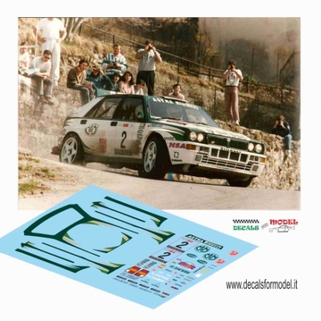 LANCIA DELTA HF - CERRATO - RALLY 1000 MIGLIA 1993