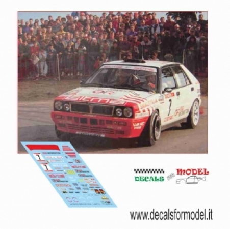 LANCIA DELTA 16V  ART - LIATTI - RALLY YPRES 1991