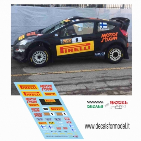 FORD FIESTA WRC - ROVANPERA - MEMORIAL BETTEGA 2016