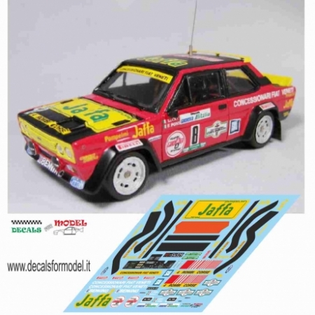 FIAT 131 ABARTH - LUCKY - RALLY COSTA SMERALDA 1979