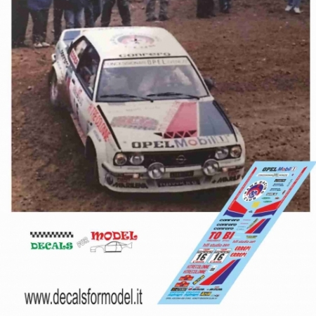 OPEL ASCONA 400 - BIASION - RALLY ELBA 1981