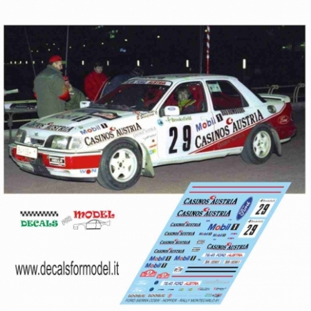 FORD SIERRA COSW. - HOPFER - RALLY MONTECARLO 1991