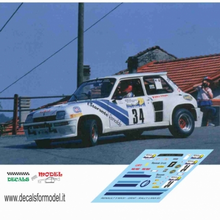 RENAULT 5 MAXI - GRAF - RALLY LANA 1983