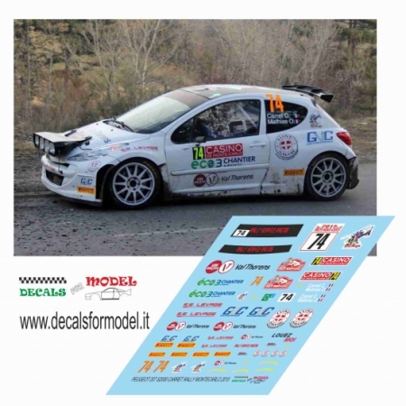 PEUGEOT 207 S2000 - CARRET - RALLY MONTECARLO 2015