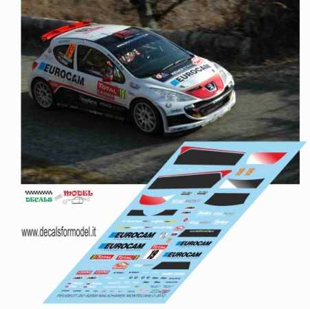 PEUGEOT 207 S2000 - MELICHAREK - RALLY MONTECARLO 2012