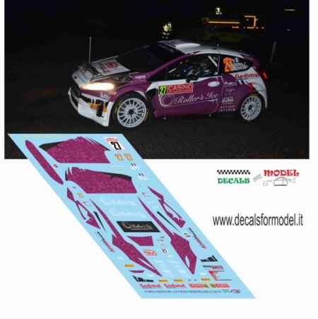 FORD FIESTA R5 - LO FIEGO - RALLY MONTECARLO 2015