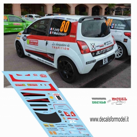 RENAULT TWINGO R2 - JOLY - RALLY MONTECARLO 2014