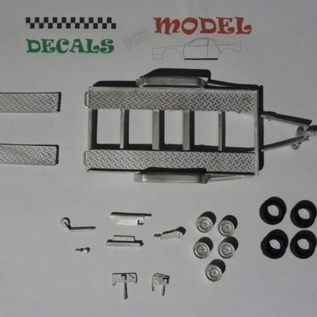 KIT 1:43 CARRELLO PER FURGONI ASSISTENZA 