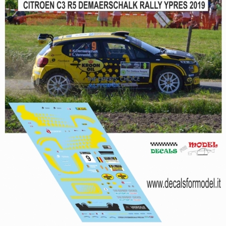 CITROEN C3 R5 - DEMAERSHALK - RALLY YPRES 2019