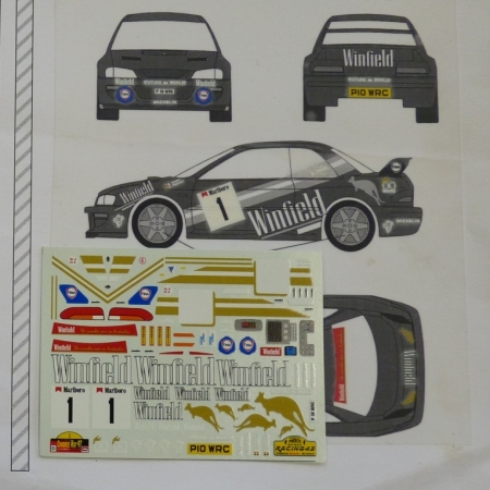 RK196 SUBARU IMPREZA WRC - WINFIELD - RALLY CONDROZ 1997