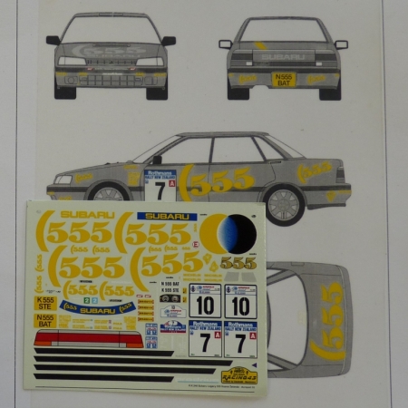 RK240 SUBARU LEGACY 555 - MC RAE - RALLY NEW ZEELAND - RALLY ACROPOLI 1993