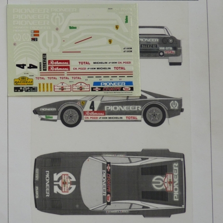 RK253 FERRARI 308 GR 4 PIONEER - ANDRUET - TOUR DE FRANCE 1982