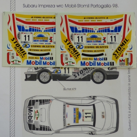S06 SUBARU IMPREZA WRC - STOMIL - RALLY PORTOGALLO 1998