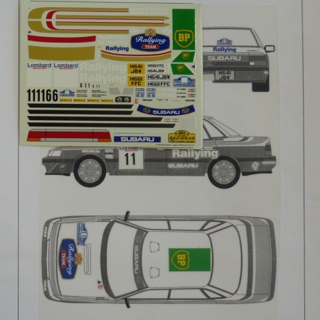 S38 SUBARU LEGACY - ALEN - VATANEN - RALLY RAC 1991