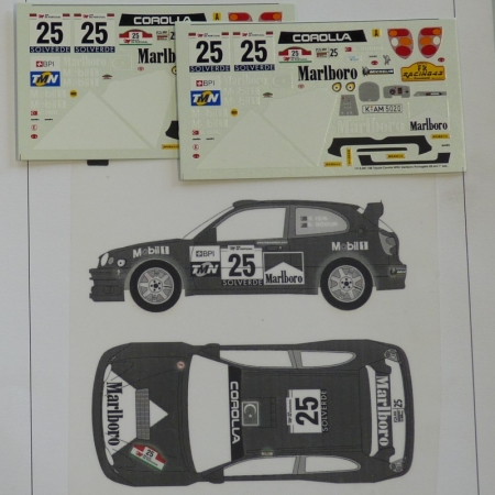 S97 TOYOTA COROLLA WRC - ISIK - RALLY PORTOGALLO 1999