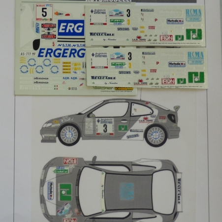 S98 RENAULT MEGANE MAXI - POZZI - RALLY VALLE D AOSTA 1999