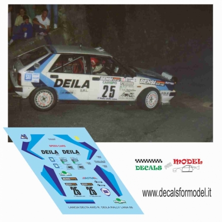 LANCIA DELTA 4WD - DEILA - RALLY LANA 1988