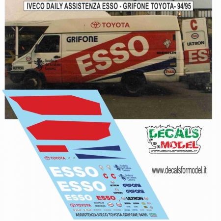 IVECO DAILY ASSISTENZA ESSO GRIFONE TOYOTA 1994-1995