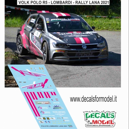 1:24 VOLK POLO R5 - LOMBARDI - RALLY LANA 2021