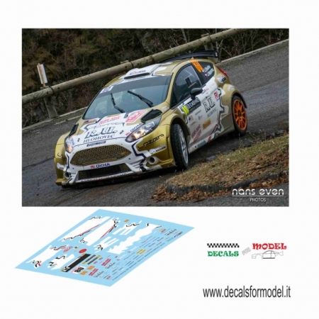 1:24 FORD FIESTA R5 - BISAHA - RALLY MONTECARLO 2017