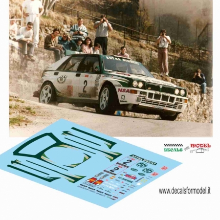 1:24 LANCIA DELTA HF - CERRATO - RALLY 1000 MIGLIA 1993