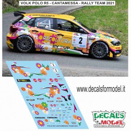 1:24 VOLK POLO R5 - CANTAMESSA - RALLY TEAM 2021