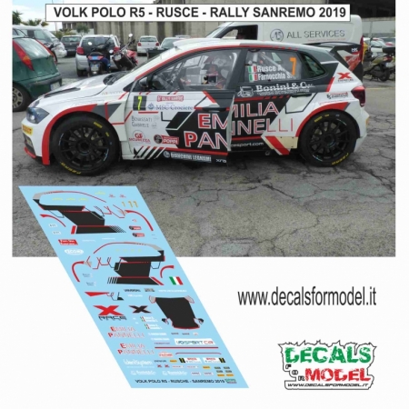 1:24 VOLK POLO R5 - RUSCE - RALLY SANREMO 2019