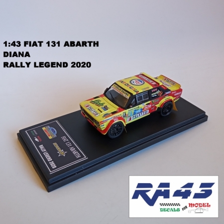 1:43 FIAT 131 ABARTH - DIANA - RALLY LEGEND 2020