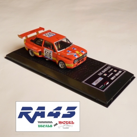 1:43 FIAT ABARTH 031 - PIANTA - GIRO D' ITALIA 1975