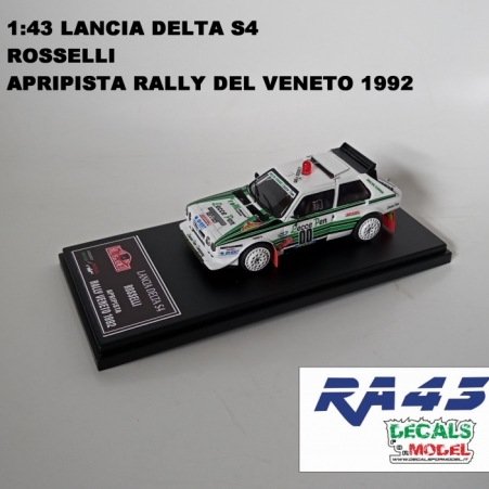 1:43 LANCIA DELTA S4 - ROSSELLI - APRIPISTA RALLY VENETO 1992