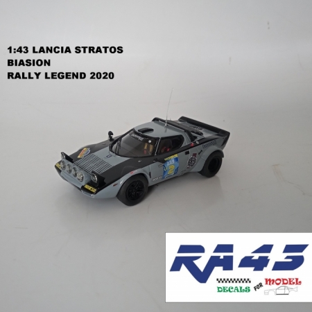 1:43 LANCIA STRATOS - BIASION - RALLY LEGEND 2020