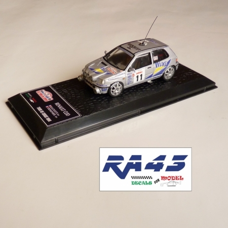 1:43 RENAULT CLIO GR. A - RAGNOTTI - TOUR DE CORSE 1994