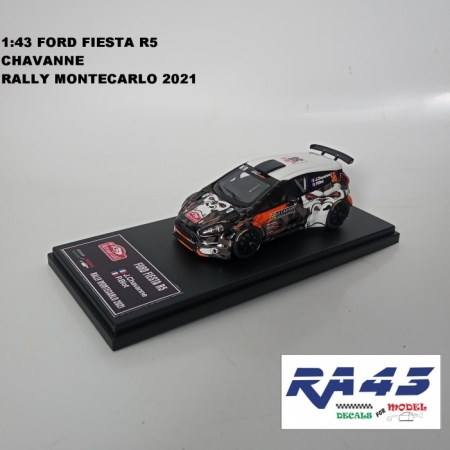 1:43 FORD FIESTA R5 - CHAVANNE - RALLY MONTECARLO 2021