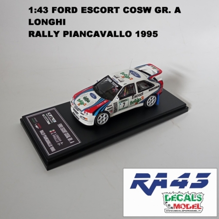 1:43 FORD ESCORT COSW - LONGHI - RALLY PIANCAVALLO 1995