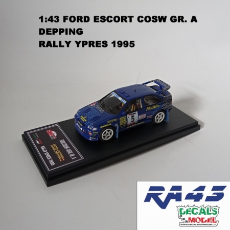 1:43 FORD ESCORT COSW - DEPPING - RALLY YPRES 1995
