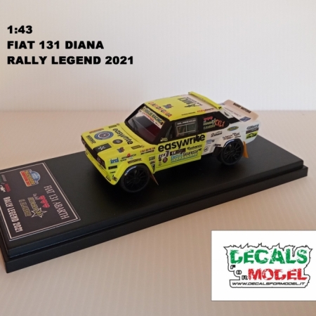 1:43 FIAT 131 ABARTH - DIANA - RALLY LEGEND 2021