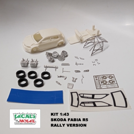 KIT 1:43 SKODA FABIA R5 - RALLY VERSION