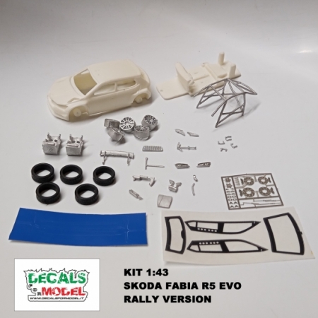 KIT 1:43 SKODA FABIA R5 EVO - RALLY VERSION