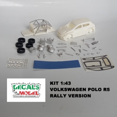 KIT 1:43 VOLKSWAGEN POLO R5 - RALLY VERSION