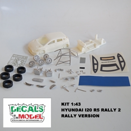 KIT 1:43 HYUNDAI I20 RALLY 2 - RALLY VERSION