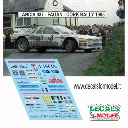 KIT 1:43 LANCIA 037 - FAGAN - CORK RALLY 1985