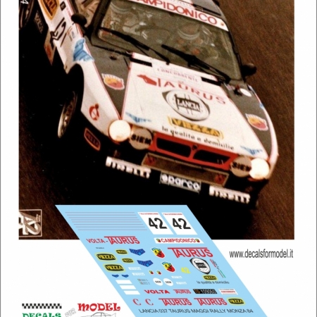 KIT 1:43 LANCIA 037 - MAGGI - RALLY MONZA  1984