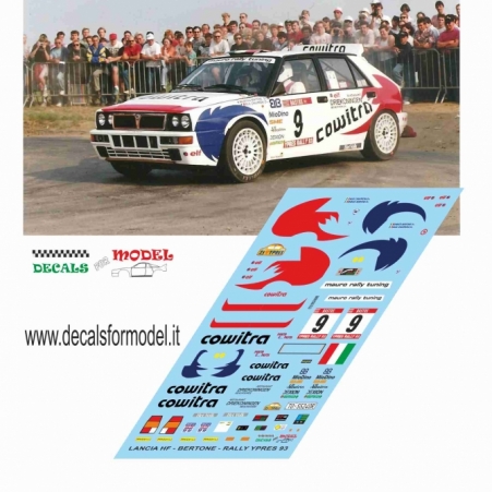 KIT 1:43 LANCIA DELTA HF - BERTONE - RALLY YPRES 1993