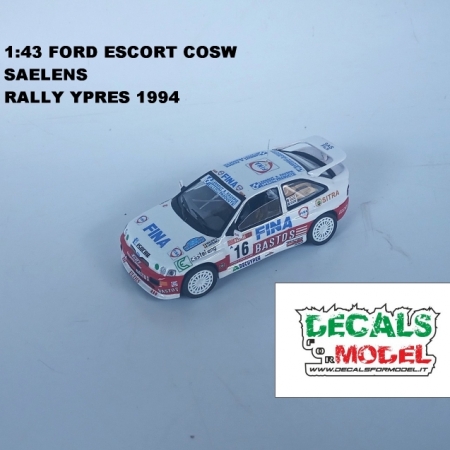 1:43 FORD ESCORT COSW - SAELENS - RALLY YPRES 1994