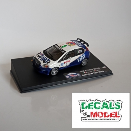1:43 FIAT PUNTO S2000 - BASSO - RALLY YPRES 2006