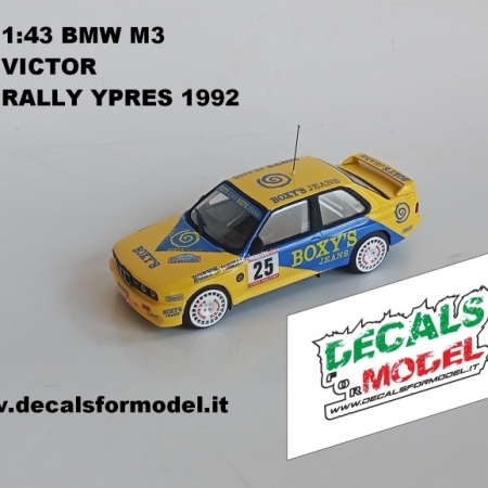1:43 BMW M3 - VICTOR - RALLY YPRES 1992