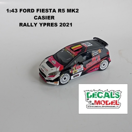 1:43 FORD FIESTA R5 MK2 - CASIER - RALLY YPRES 2021